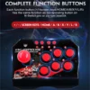 4-in-1 Retro Arcade Joystick Controller USB - Fighting Stick für PS3, Switch, PC & Android