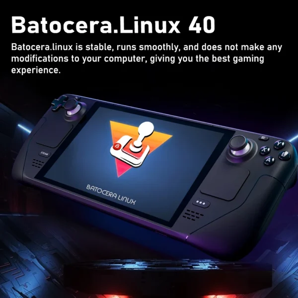 Spielkarte für Steamdeck mit Batocera 40 Plug & Play bis zu 40000 Retro-Spiele