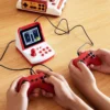 New Powkiddy A6plus 3.5-Inch Tft Screen Mini Rocker Arcade Home Nostalgic Fc Red And White Support Two People Game Machine Gift