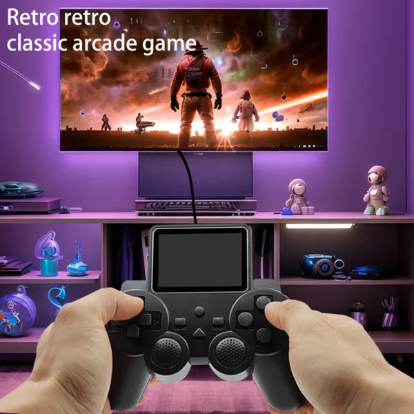 S10 Handheld Spielekonsole - 520 Klassiker, tragbarer Retro Game Player mit Akku
