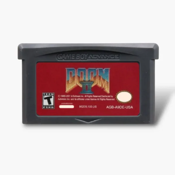 Nintendo GBA game Doom Serie 32-Bit-Videospielkonsolenkarte Doom 1 Doom 2 für gba gbasp ndsl