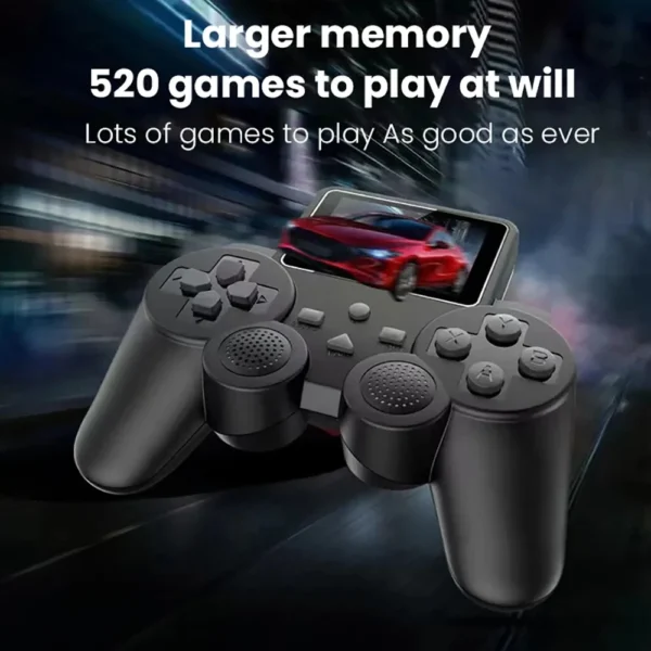S10 Tragbare Spielkonsole mit 520 Spielen - Gamepad Controller Handheld Retro Gaming