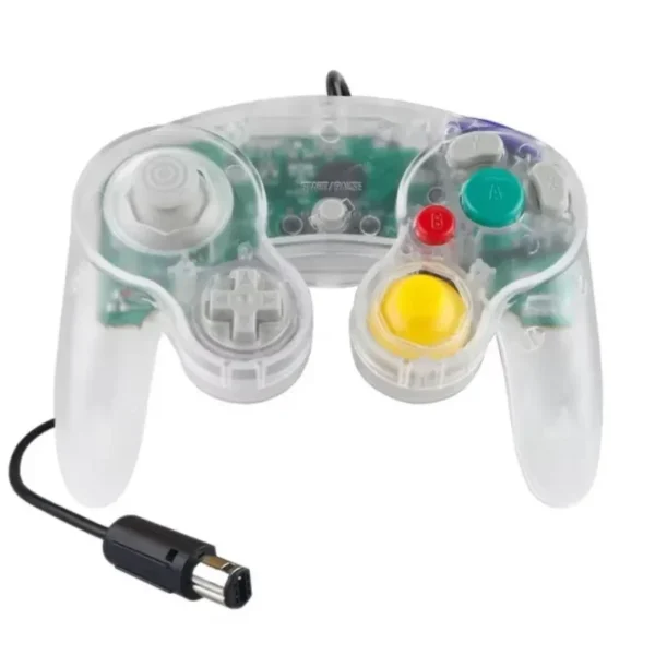 Wired game controller for GameCube NGC, gamepad joystick for the Nintendo NGC games console