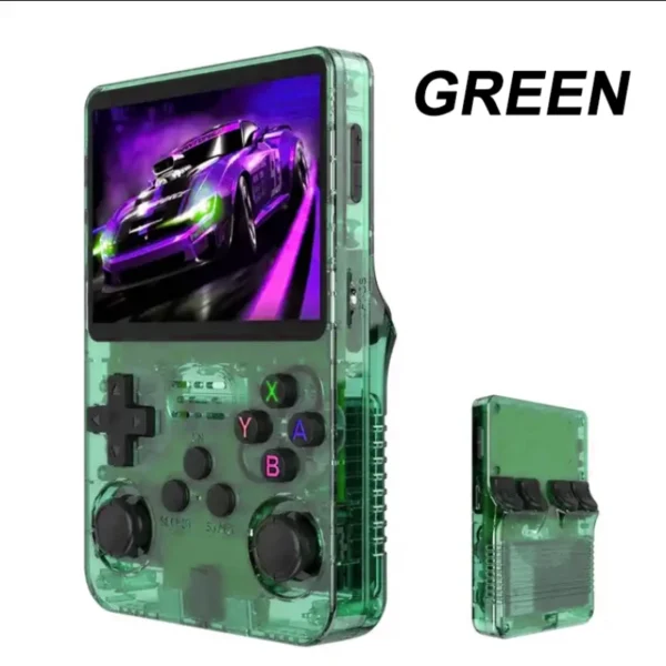SMARTDUDE R36S Retro Handheld Konsole 3,5" IPS Bildschirm - Tragbare Videospielklassiker