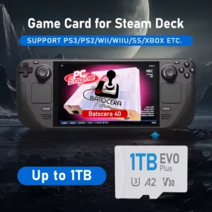 Spielkarte für Steamdeck mit Batocera 40 Plug & Play bis zu 40000 Retro-Spiele