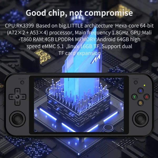 ANBERNIC RG552 Handheld-Konsole Android Linux - Retro-Gaming mit 4000 Spielen