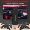 X2 Plus 4K Retro Spielkonsole 128GB - 40.000+ Spiele, 50 Emulatoren, Wireless Controller für PS1/N64/DC, HD TV Stick