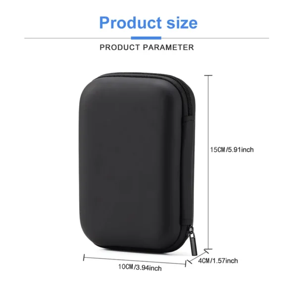 For R36S/GB300/FC/RG35XX Handheld Game Console Carrying Case Storage Bag Travel Retro Mini Game Player Portable Protective Box