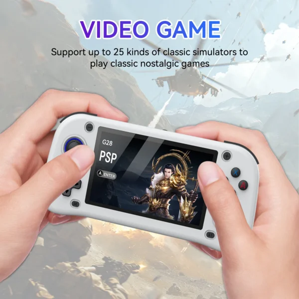 G28 handheld game konsole retro nostalgic open source handheld PSP