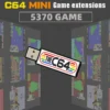 Videospielkonsole Plug & Play c64 mini USB Dongle mit 5370 Spielen