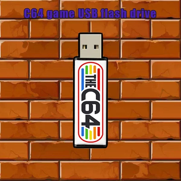 Videospielkonsole Plug & Play c64 mini USB Dongle mit 5370 Spielen