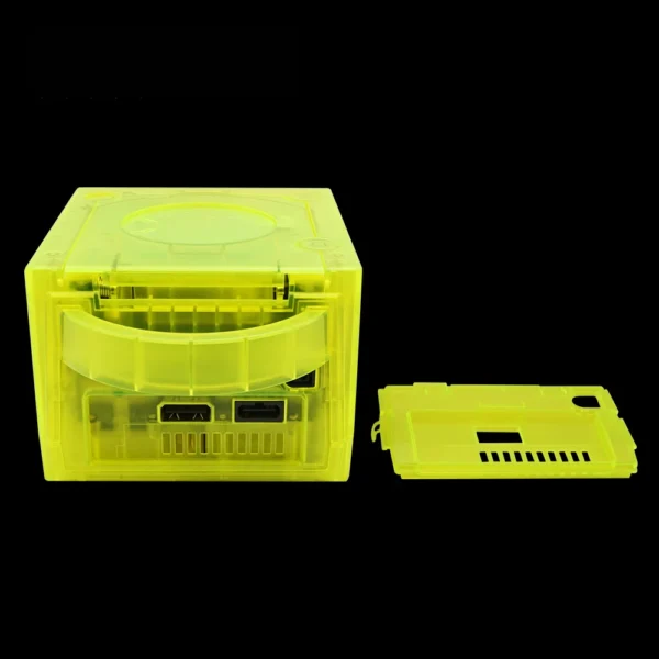 bitfunx GameCube case NGC replacement shell transparent cover for GameCube NGC GC games console