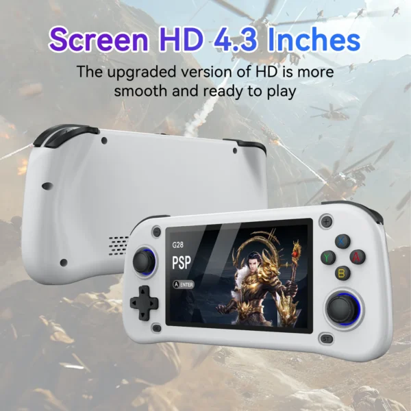 G28 handheld game konsole retro nostalgic open source handheld PSP