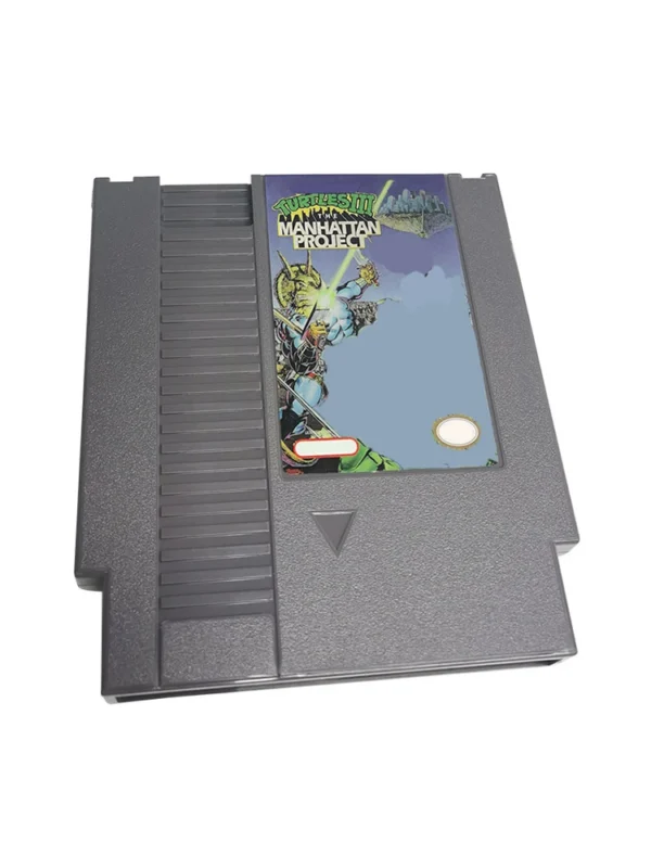 Turtles III NES Cartridge Retro Classic Videospielkarte