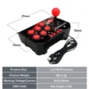 4-in-1 Retro Arcade Joystick Controller USB - Fighting Stick für PS3, Switch, PC & Android