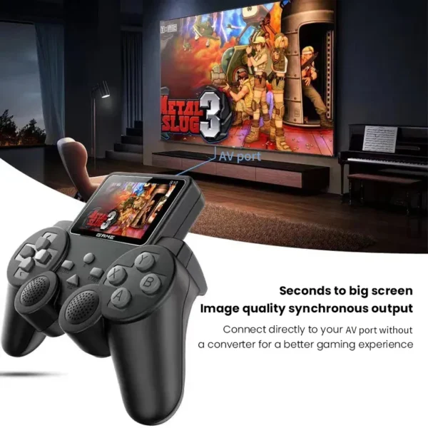 S10 Tragbare Spielkonsole mit 520 Spielen - Gamepad Controller Handheld Retro Gaming