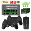 M8 2.4G Dual Wireless Controller Retro Spielekonsole 64GB mit 10000 Spieleklassike undr 4K HD Gaming