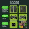 M8 2.4G Dual Wireless Controller Retro Spielekonsole 64GB mit 10000 Spieleklassike undr 4K HD Gaming