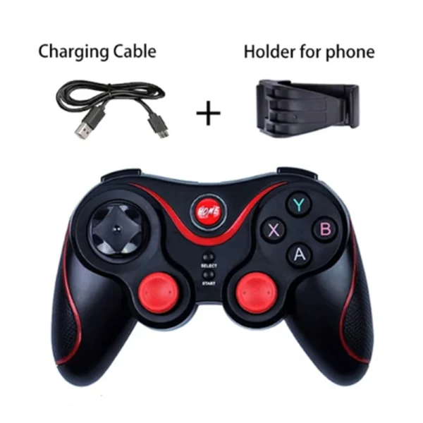 MG09/X3 Mobile Game Controller for Android, Wireless Key Mapping Joystick Gamepad for Call of Duty & PUBG Mobile & More