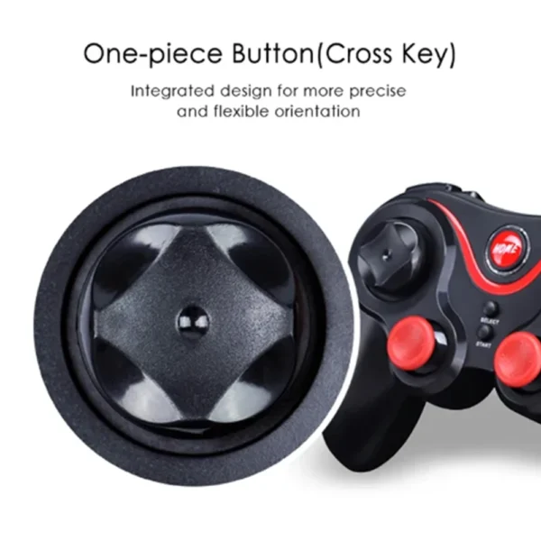 MG09/X3 Mobile Game Controller for Android, Wireless Key Mapping Joystick Gamepad for Call of Duty & PUBG Mobile & More