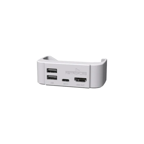 Retroflag GPi-Gehäuse 2 für Raspberry Pi CM4 - RetroPie-kompatibles Gehäuse mit Ladestation