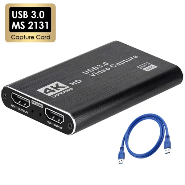 Video Capture Karte Switch – 4K USB 3.0 HDMI Recorder