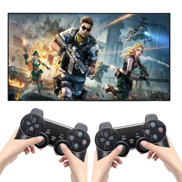 G11 Pro 4K HD Game Box - 128GB Retro Spiele Stick mit 40.000 Games & Wireless Controller