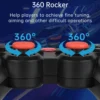 MG09/X3 Mobile Game Controller for Android, Wireless Key Mapping Joystick Gamepad for Call of Duty & PUBG Mobile & More