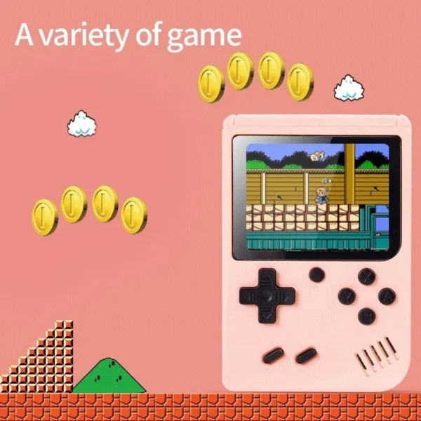 Retro Portable Mini Handheld Video Game Konsole 8 Bit 3.0 Inch Color LCD Built in 500 Games