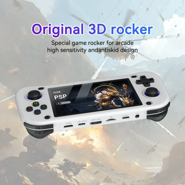 G28 handheld game konsole retro nostalgic open source handheld PSP