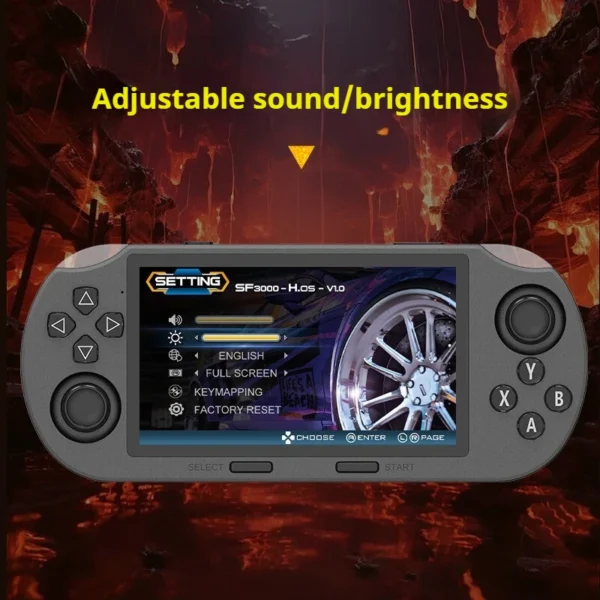 Sf3000 R36s King Of Fighters Handheld Konsole