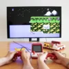 New Powkiddy A6plus 3.5-Inch Tft Screen Mini Rocker Arcade Home Nostalgic Fc Red And White Support Two People Game Machine Gift