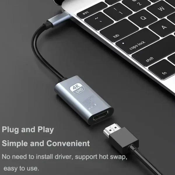 USB3.1 Stecker auf HDTV Buchse – Video Capture Karte