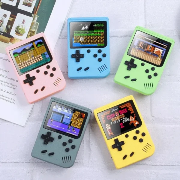 Retro Portable Mini Handheld Video Game Konsole 8 Bit 3.0 Inch Color LCD Built in 500 Games