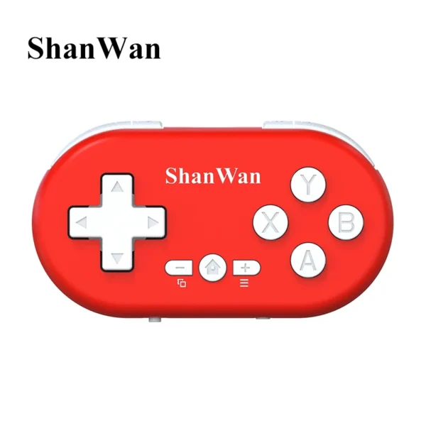 shanwan lightweight mini wireless bluetooth game controller portable multi platform wireless connectivity