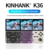 KINHANK Open Source K36 Retro Handheld-Videospielkonsole 16000 Spiele Emulator für PS1/PSP/DC/N64/SS