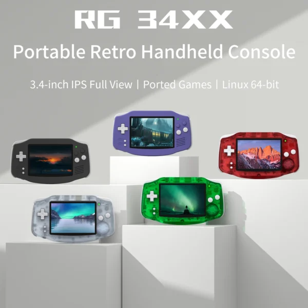 ANBERNIC RG34XX Retro Handheld Gaming Konsole