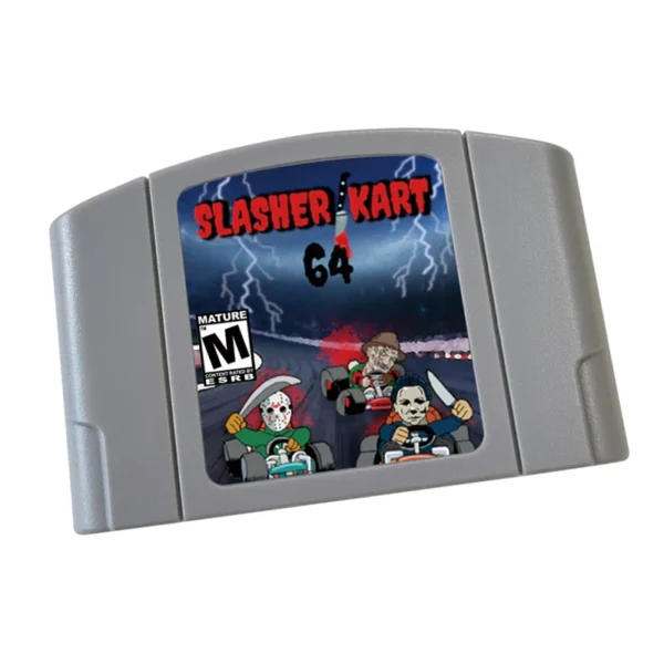 Slasher Kart 64 - N64 Spielkassette für Nintendo 64 Konsole US- und EU-Version