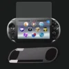 Klare Displayschutzfolie aus gehärtetem Glas vorne + hinten, Schutzfolie für Sony PlayStation Psvita PS Vita PSV 2000 Slim