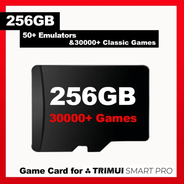 Spielkarte für Trimui Smart Pro Spielkonsole TF-Karte 30000 Spiele 50+ Emulatoren für PSP/PS1/MAME/SS Memory Game Card für Trimui