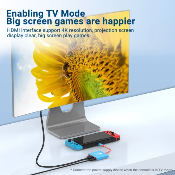 Tragbare nintendo tch docking station TYPE-C hub mit hdmi und usb 3,0 perfekt für reisen und gaming