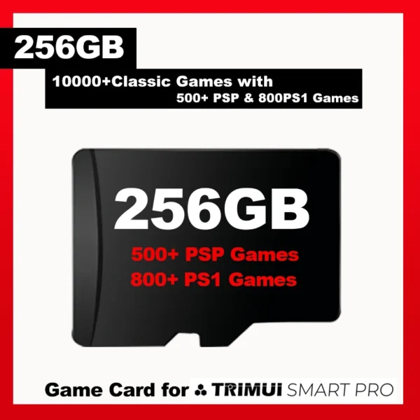 spielkarte für trimui smart pro spielkonsole tf-karte 30000 spiele 50+ emulatoren für psp/ps1/mame/ss memory game card für trimui