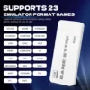 M15 4K Game Stick Mini-Videospielkonsolen Retro Station mit 20000 Spielen HD Stick mit 2,4 G Doppelte drahtlose Steuerung