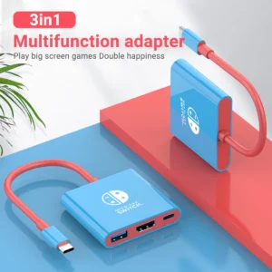 Tragbare nintendo tch docking station TYPE-C hub mit hdmi und usb 3,0 perfekt für reisen und gaming