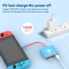 Tragbare nintendo tch docking station TYPE-C hub mit hdmi und usb 3,0 perfekt für reisen und gaming