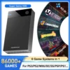 12TB Gaming-Festplatte mit Hyperspin Launchbox Retrobat Playnite mit 86000+ Retro-Videospiele Superkonsole für PS3/PS2/PS/WII/WIIU
