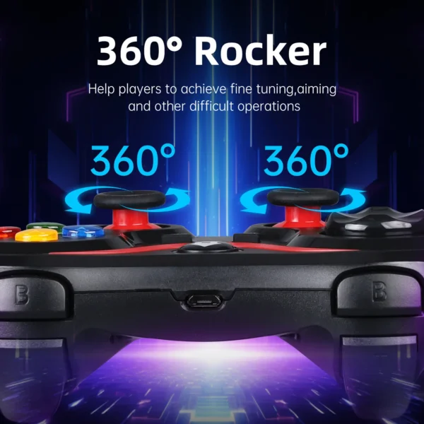 2,4g Wireless Controller für ps3 und ps4 Gamepad mit 4,0 BT-Funktion für Switch-PC-iOS