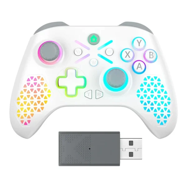 drahtloses gamepad für xbox one, xbox series s, xbox series x-konsole win 7 8 10 dual-vibra mit sechs achsen-gyroskop-game-controller