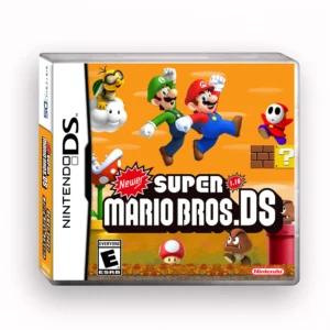 Super Mario  Brothers NDS Spielkarte amerikanische Version in Englisch