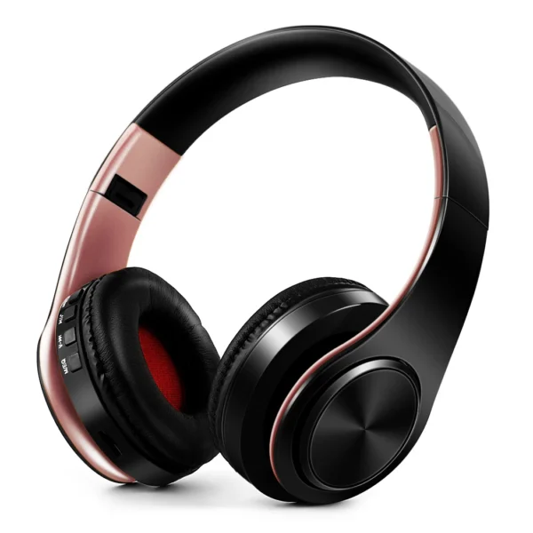 bluetooth kopfhörer stereo headset mit eingebautem mikrofon für android und ios